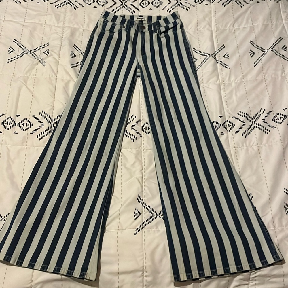 Retro wrangler wide legs